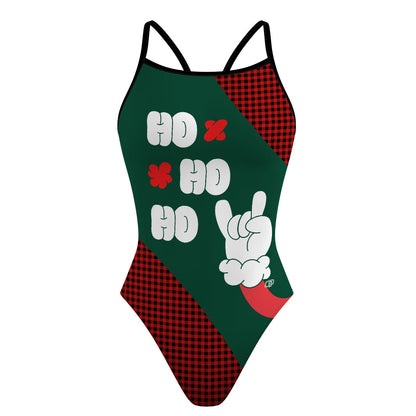 HO HO Rock - Skinny Strap Swimsuit