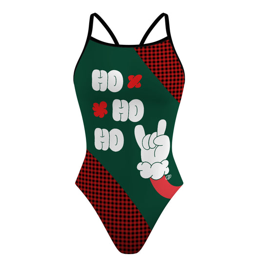 HO HO Rock - Skinny Strap Swimsuit