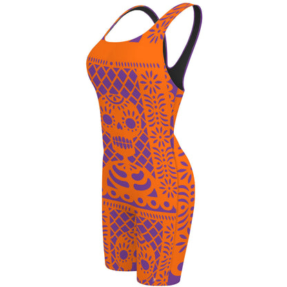 Papel Picado - Traje de Baño Jammer Classic Strap a la rodilla