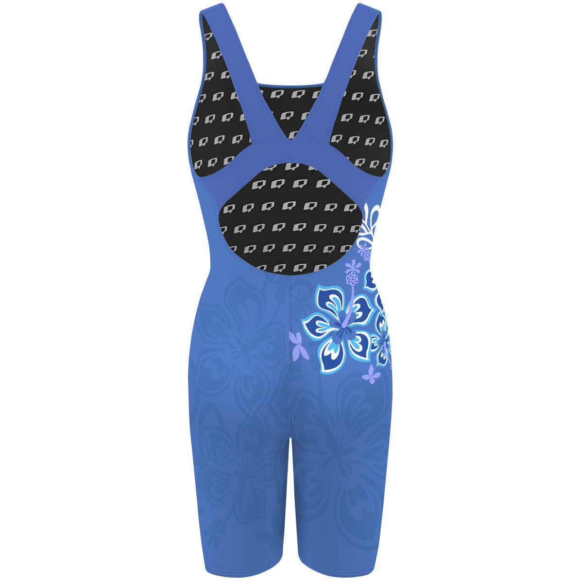 Sea flower - Classic Strap Long Knee Women Jammer