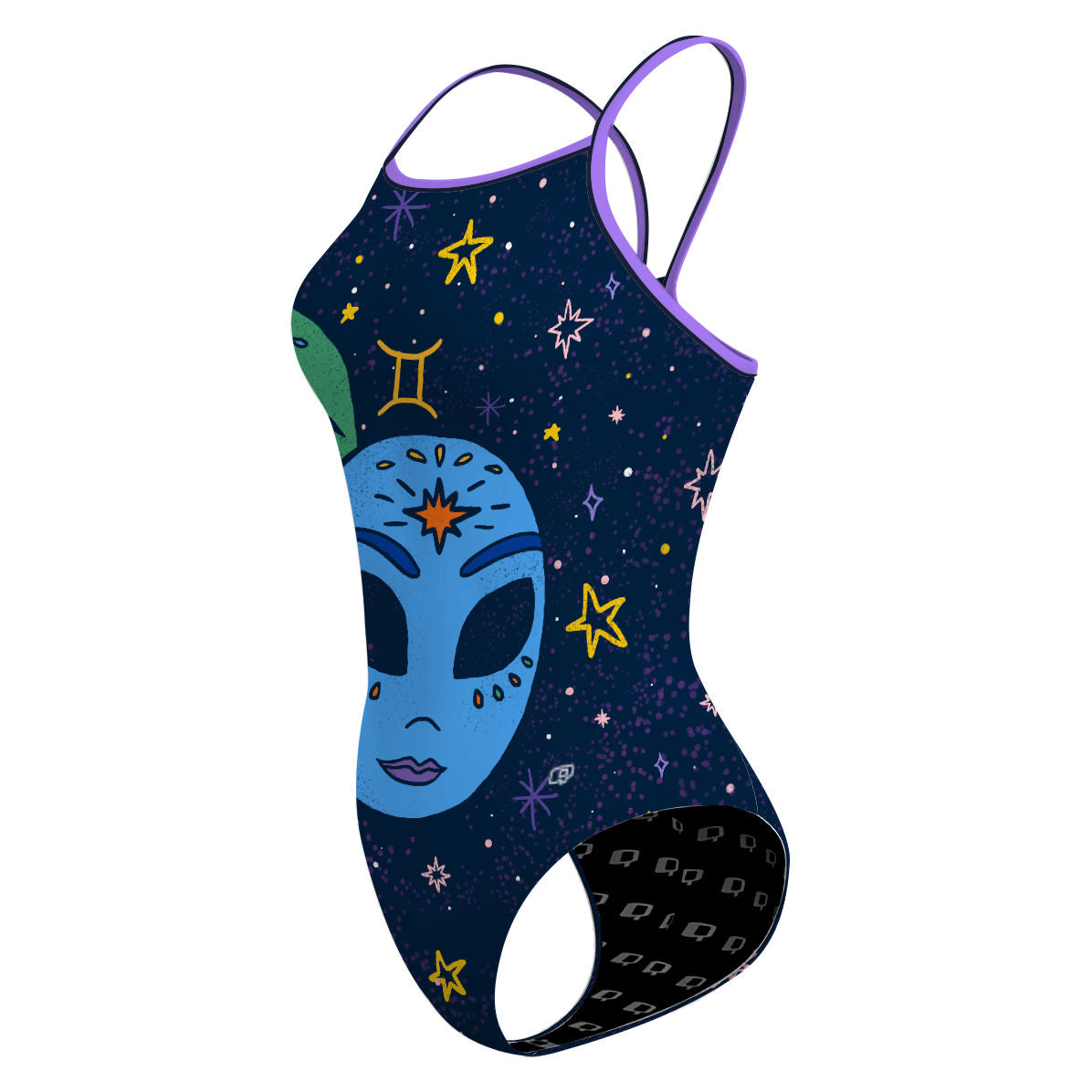 Gemini - Skinny Strap Swimsuit