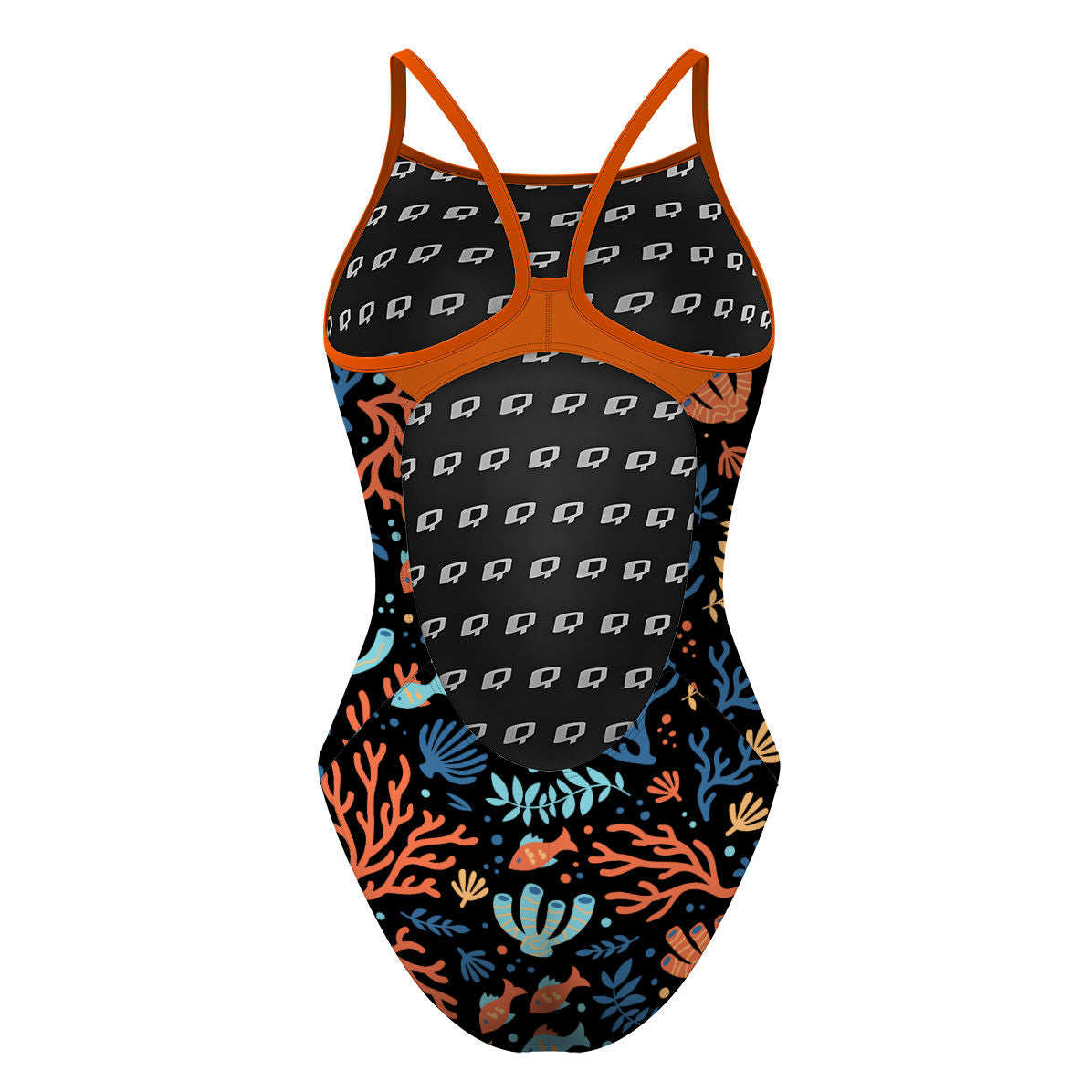 Sweet Coral - Skinny Strap Swimsuit