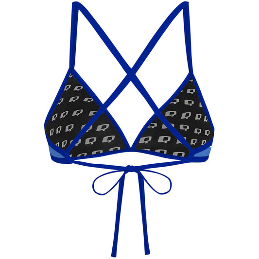 Sea flower - Tieback Bikini Top