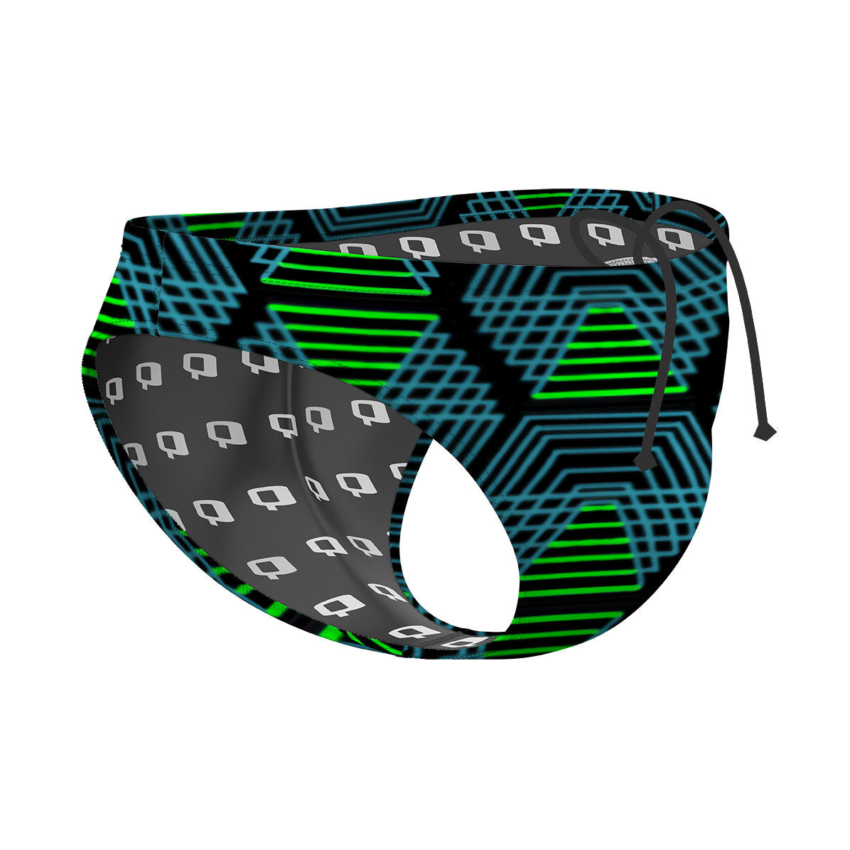 Hexágonos - Waterpolo Brief Swimsuit