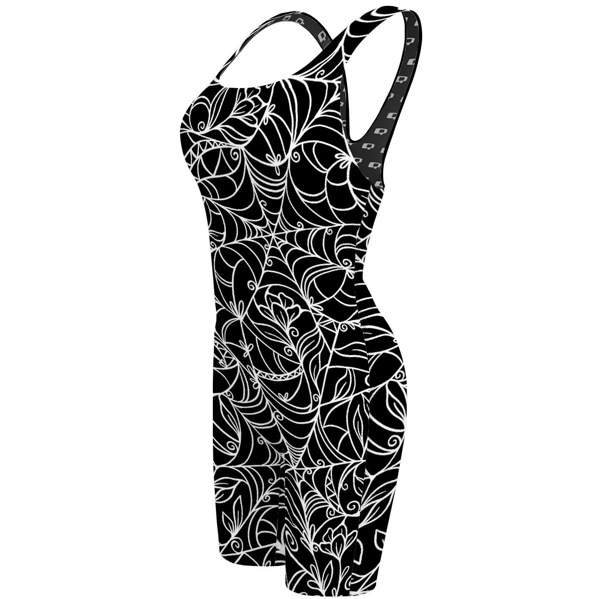 Spiderweb Temptation - Classic Strap Long Knee Women Jammer