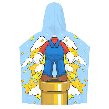 Mamma Mia - Personalized Kids Poncho Beach and Pool Towel