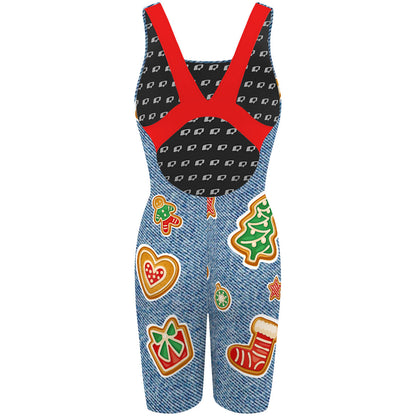 Patches - Classic Strap Long Knee Women Jammer