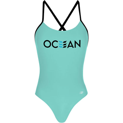 ocean final - Traje de Baño Tieback de Una pieza