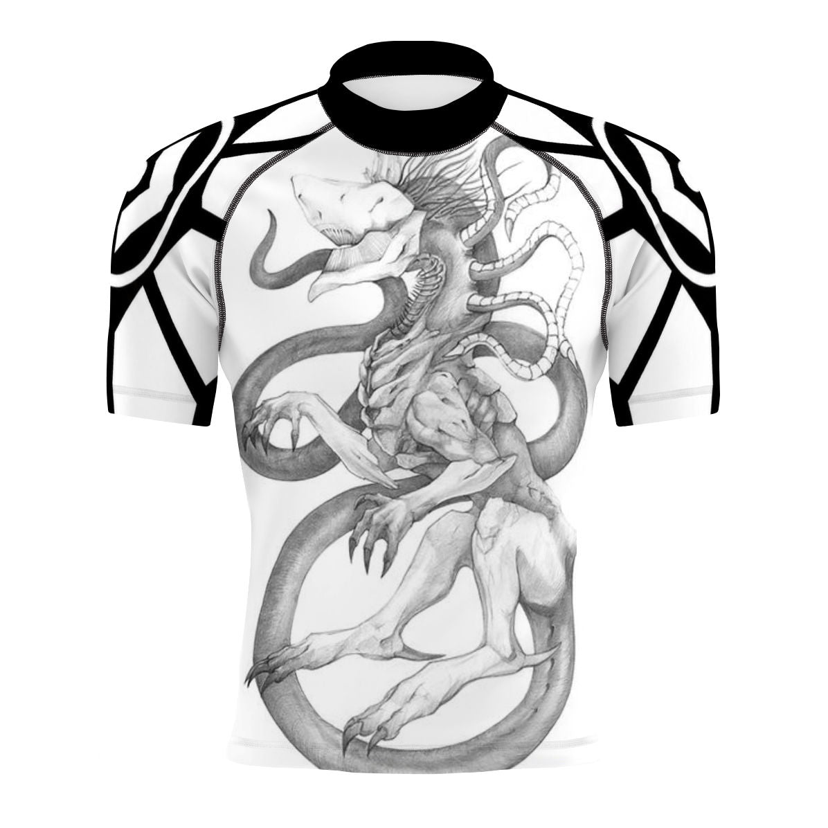 Riven of Thousand Voices - Men's Surf UPF50+ Short Sleeve Rash Guard