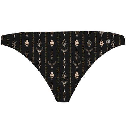 Western Bull - Bikini Bottom Tieback
