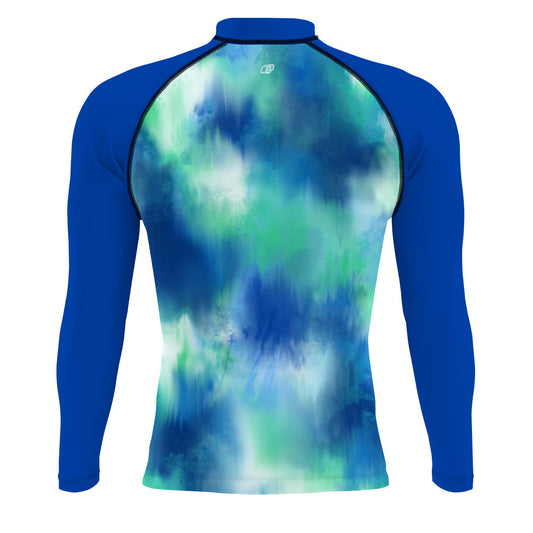 Abstract Particles - Surf Rash Guard UPF50+ de Manga Larga para Hombre