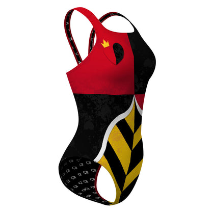 Red Queen - Classic Strap Swimsuit