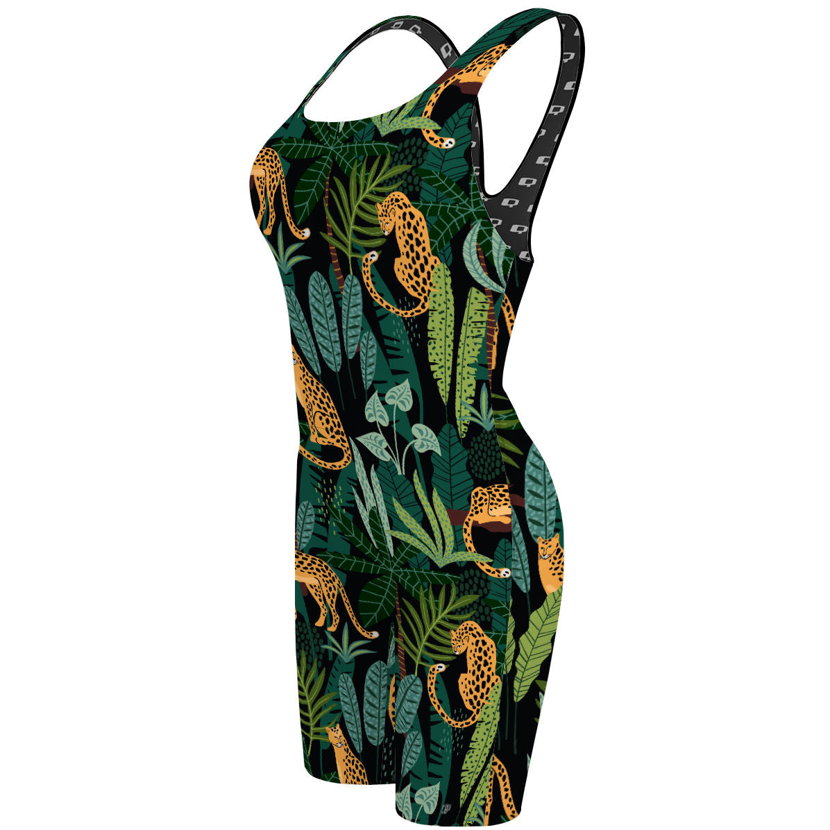Jaguar Jungle - Classic Strap Long Knee Women Jammer