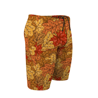 Yellow Leafs - Jammer Swimsuit