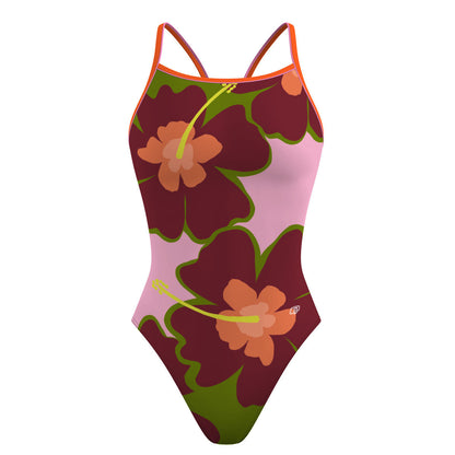 Hibiscus - Traje de baño Skinny strap