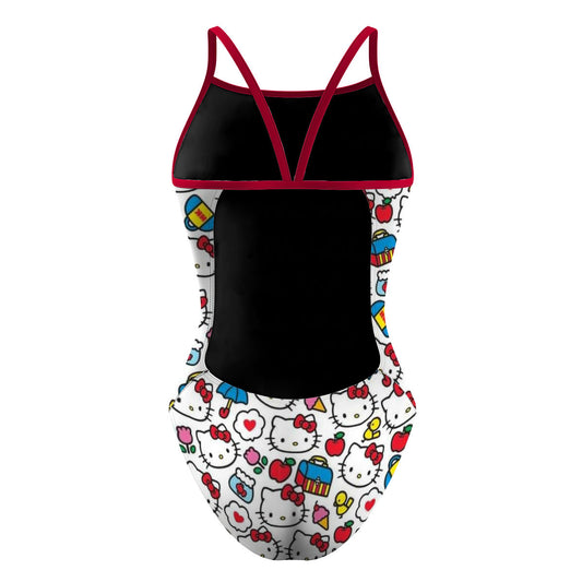 Kitty traje chiquitas - Traje de Baño Sunback Tank