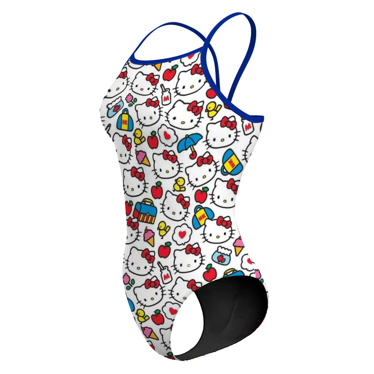 kitty traje blanco - Traje de Baño Sunback Tank