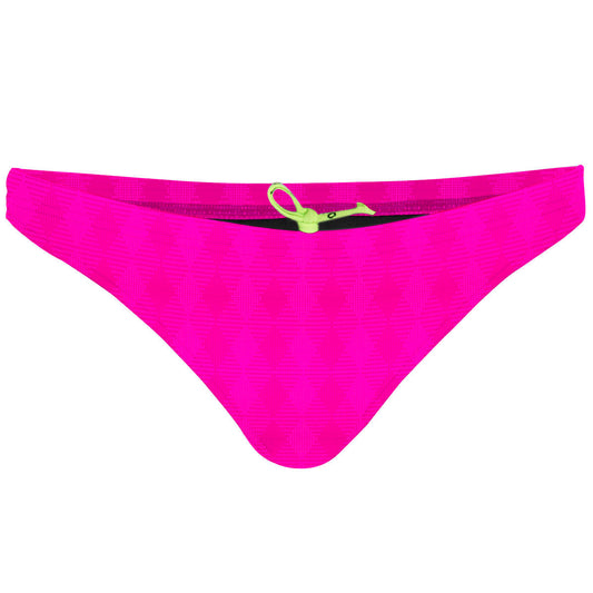 Hot Pink Plaid - Tieback Bikini Bottom