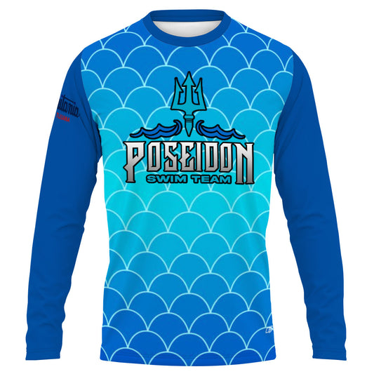 Camisa para el agua Poseidón #1 - Men's Performance Shirt Long Sleeve