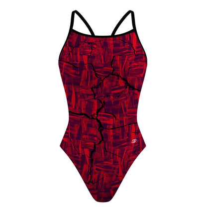 Be red - Traje de baño Skinny strap