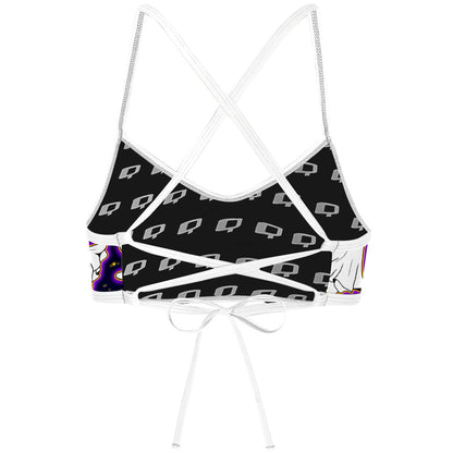 Boo-Tiful Night - Ciara Tieback Bikini Top