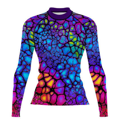 Chameleon Skin - Women's Surf UPF50+ Long Sleeve Rash Guard