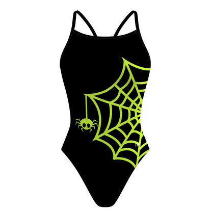 Neon Web - Traje de baño Skinny strap