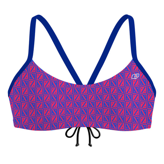 Diamond Grid - Bikini Top Bandeau