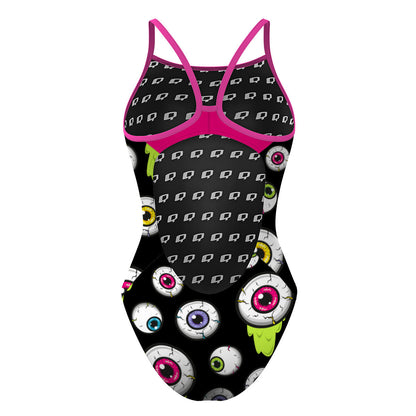 Eyes - Skinny Strap Swimsuit