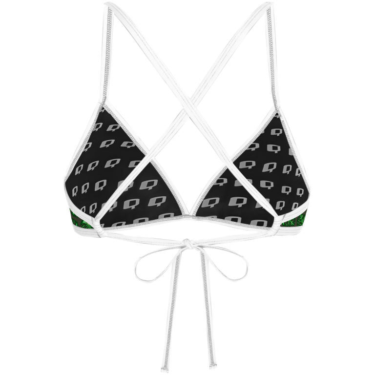 VividGreen - Tieback Bikini Top