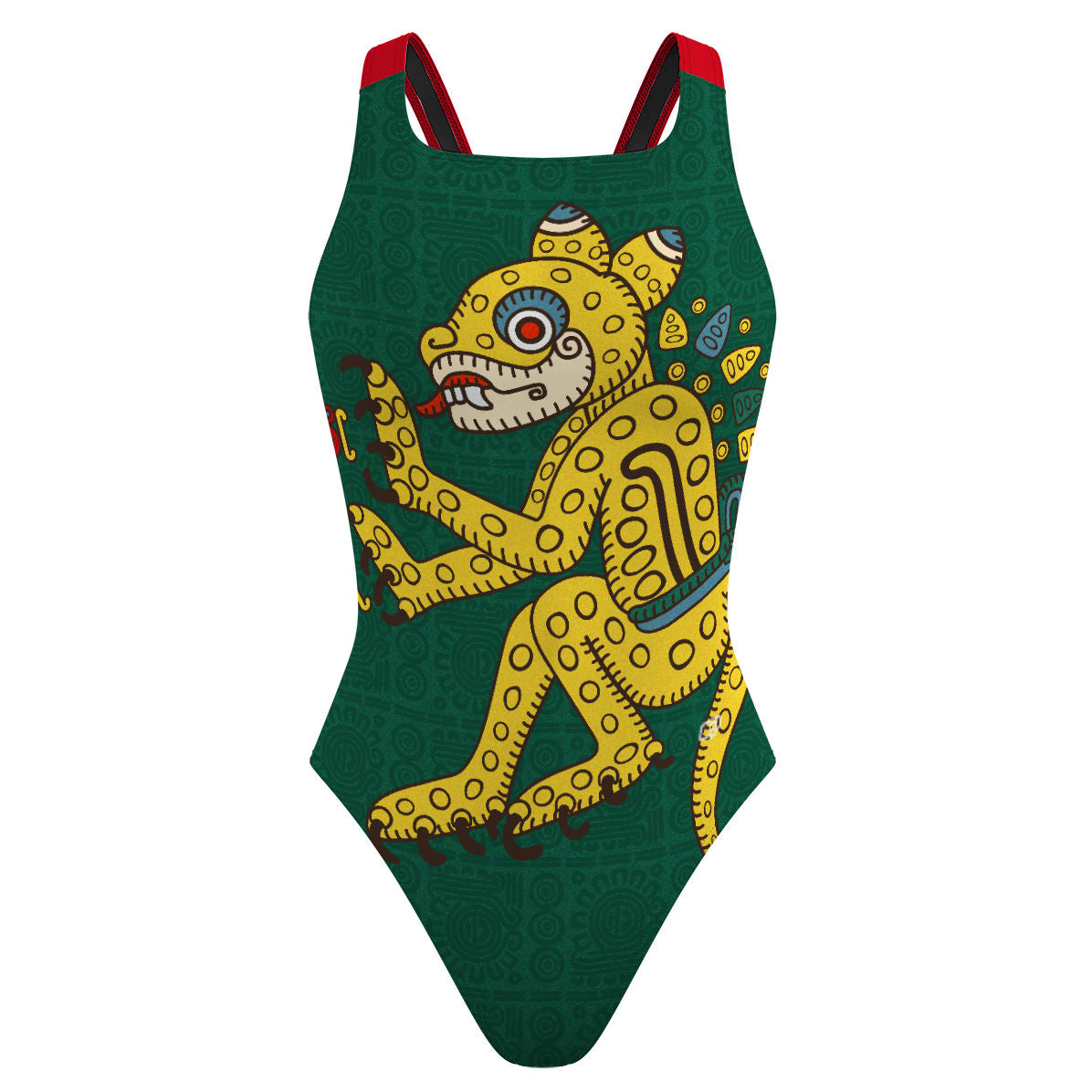 Ocelote Verde - Traje de Baño Classic Strap