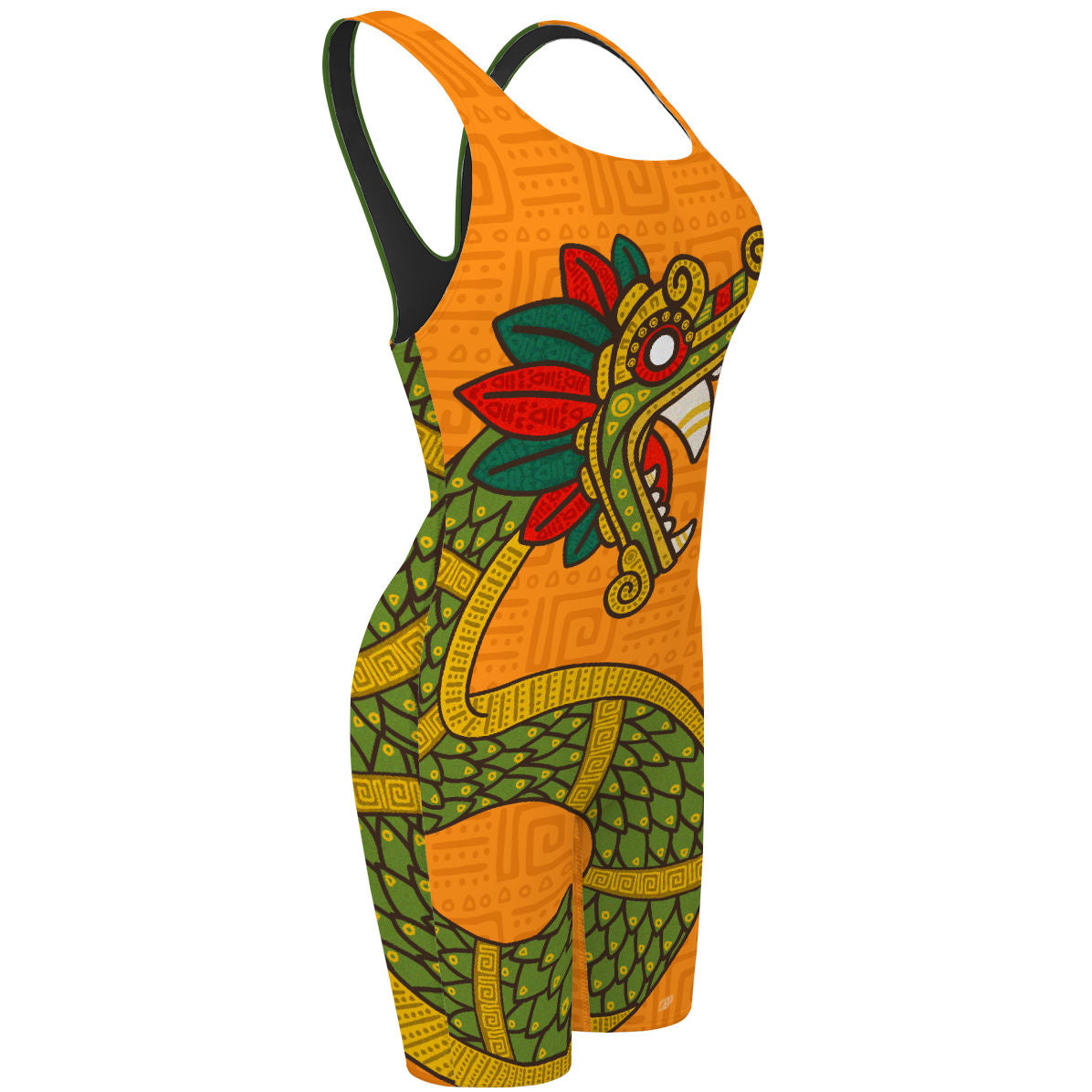 Quetzalcoatl - Traje de Baño Jammer Classic Strap a la rodilla