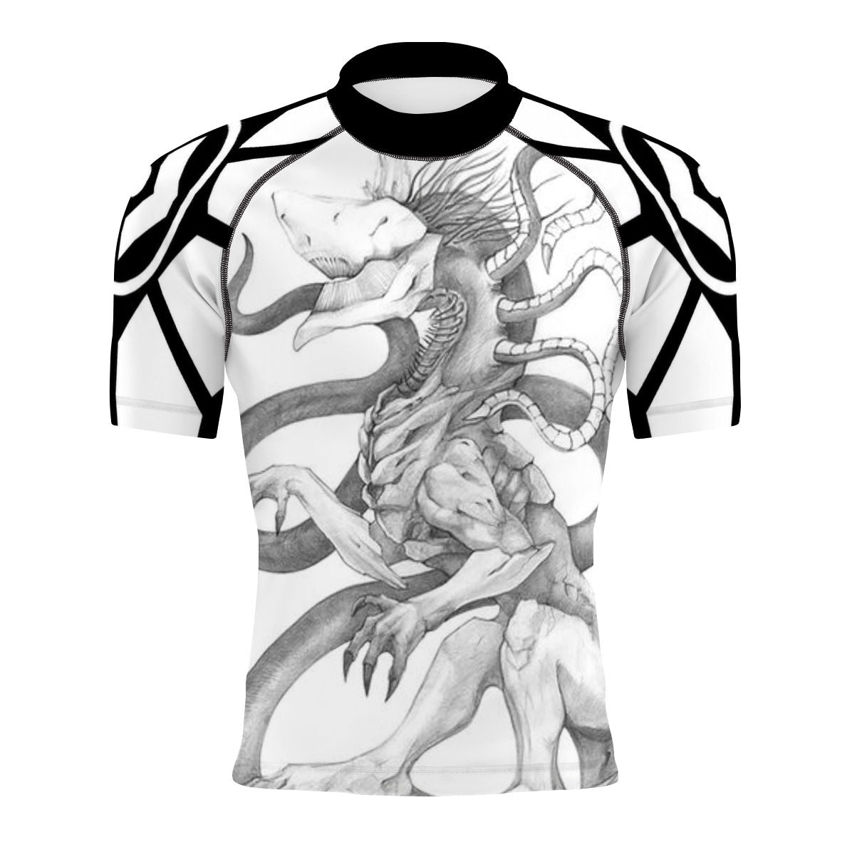 Thousand voices - Men's Surf UPF50+ Short Sleeve Rash Guard