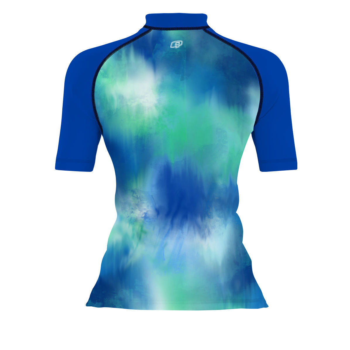 Ethereal watercolor - Surf Rash Guard UPF50+ de Manga Corta para Mujer
