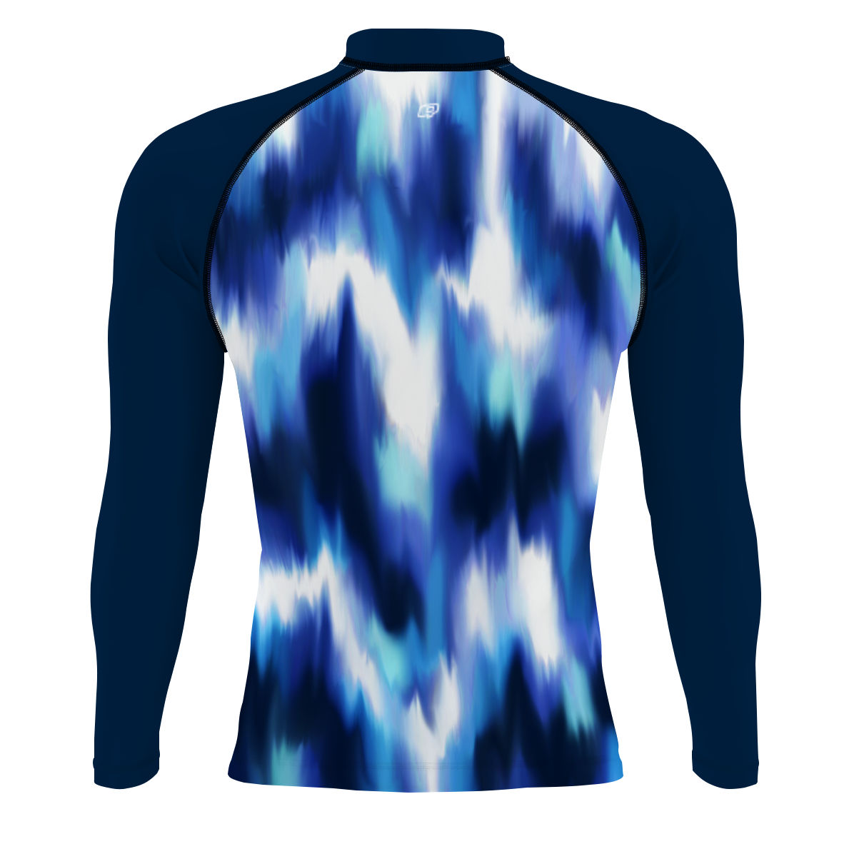 Marbled Movement - Surf Rash Guard UPF50+ de Manga Larga para Hombre