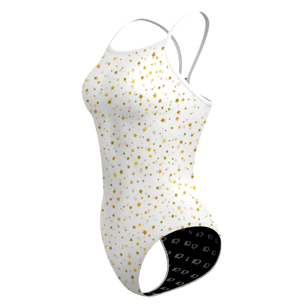 Stellar Confetti Glitter - Skinny Strap Swimsuit