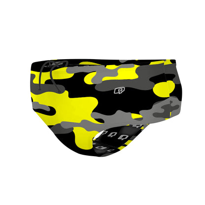 Yellow Camo - Classic Brief Swimsuit