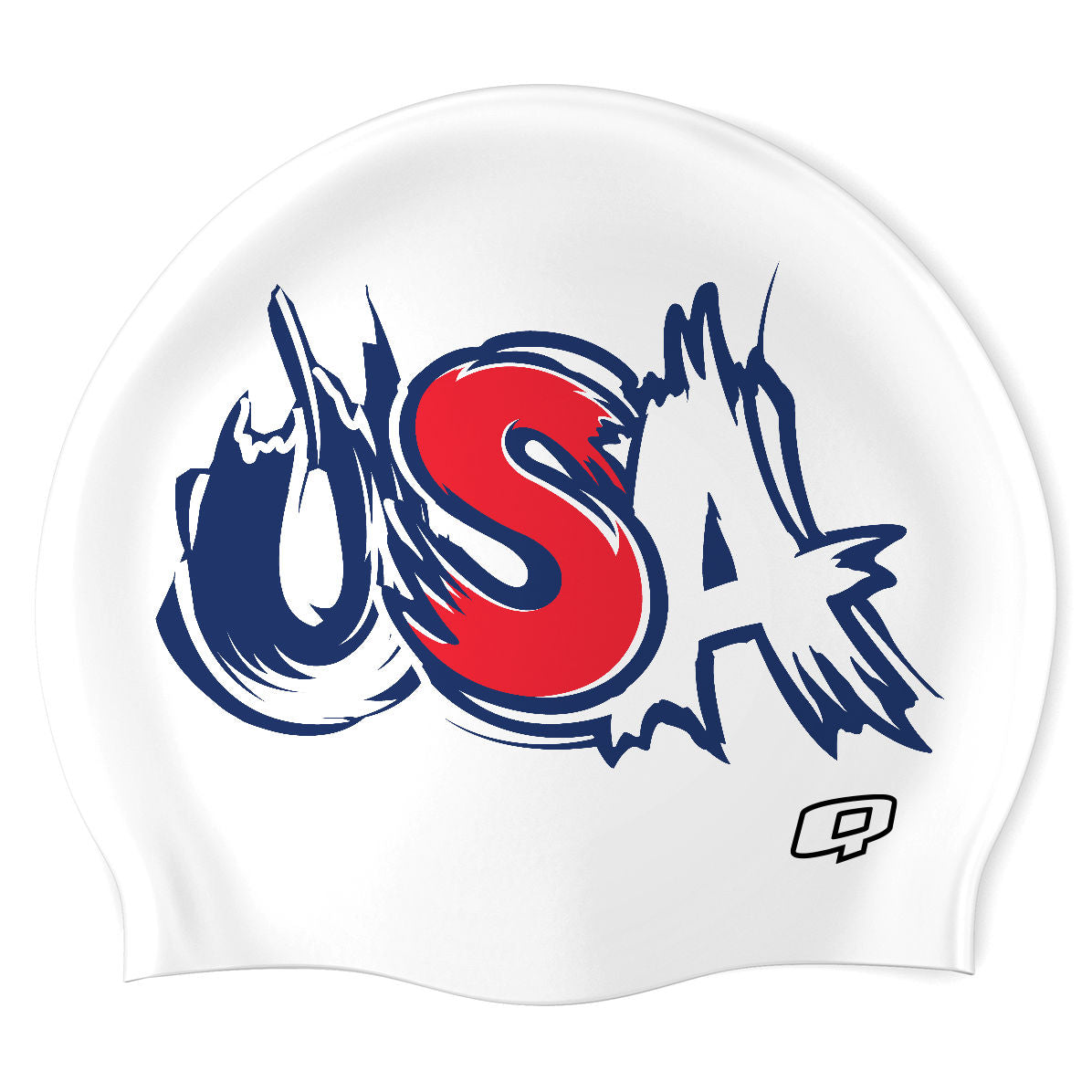 USA 01 - Silicon Swimming Cap