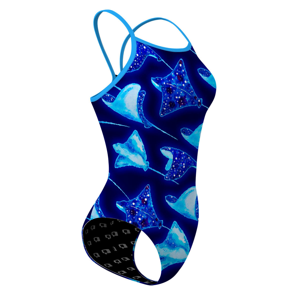 Manta Rays - Skinny Strap Swimsuit