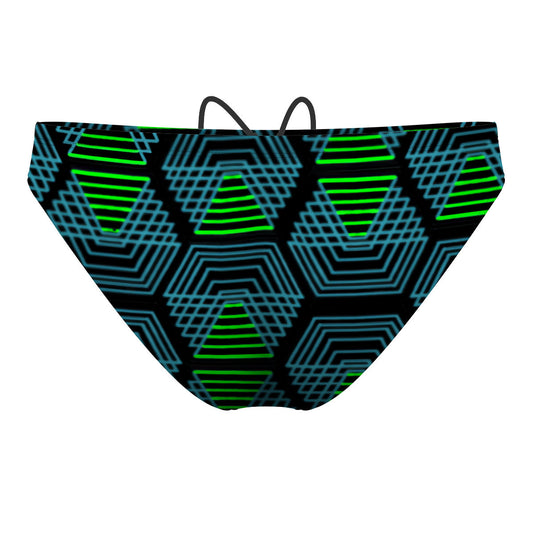 Hexágonos - Waterpolo Brief Swimsuit