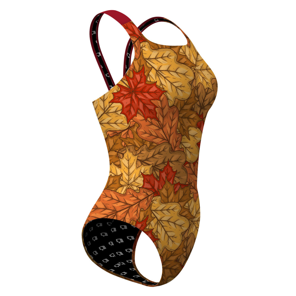 Yellow Leafs - Classic Strap Swimsuit