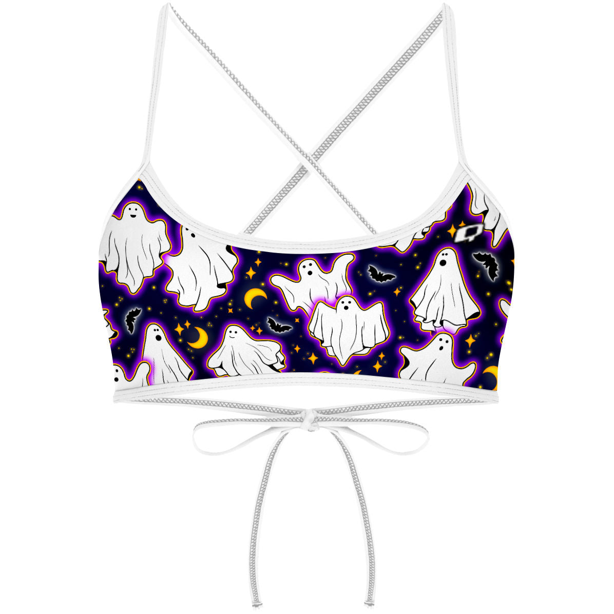 Boo-Tiful Night - Ciara Tieback Bikini Top