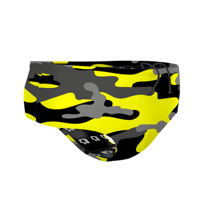 Yellow Camo - Classic Brief Swimsuit