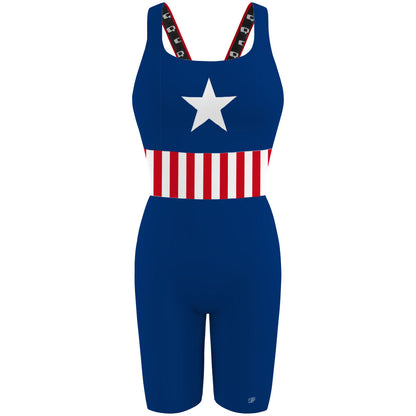 Traje - Classic Strap Long Knee Women Jammer