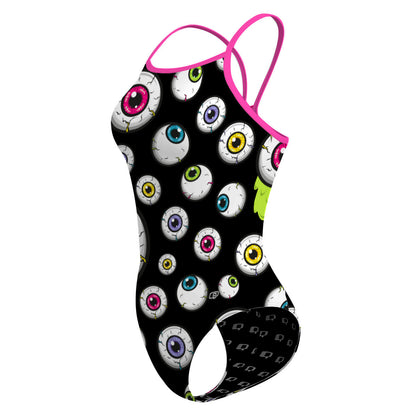 Eyes - Skinny Strap Swimsuit
