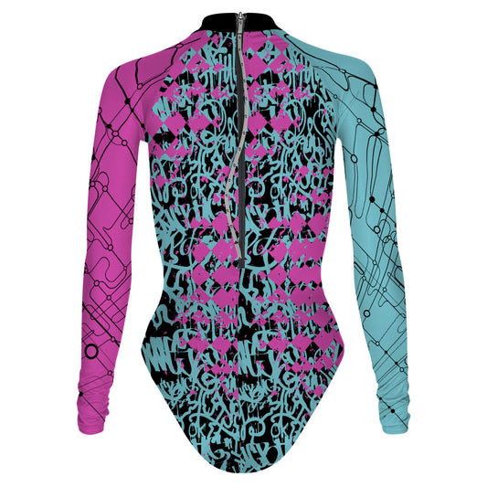 Dualgraffiti - Surf Swimming Suit Classic Cut