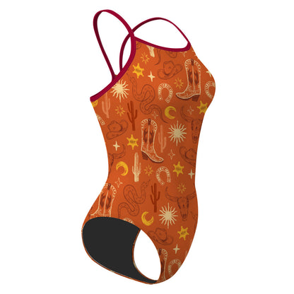 Western Sunset - Traje de baño Skinny strap