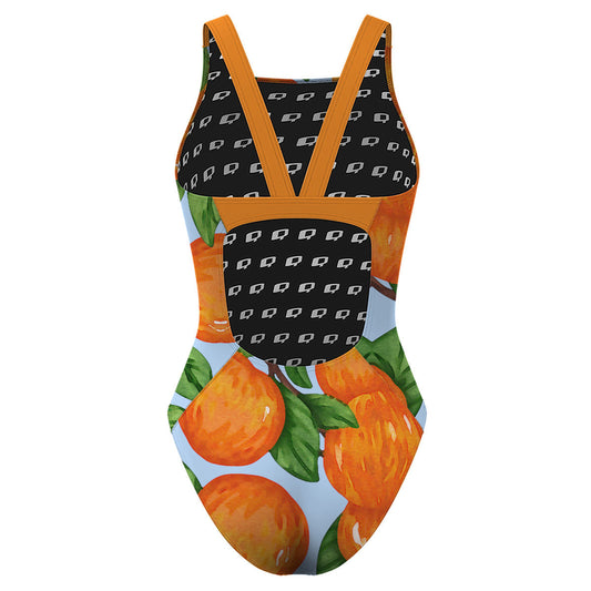 Swimming With Oranges - Traje de Baño Classic Strap