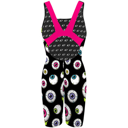Eyes - Classic Strap Long Knee Women Jammer
