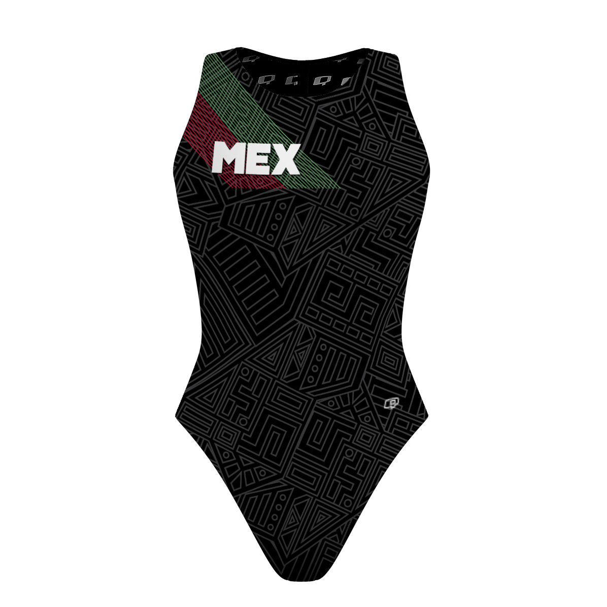 Tricolor - Women's Waterpolo Swimsuit Classic Cut